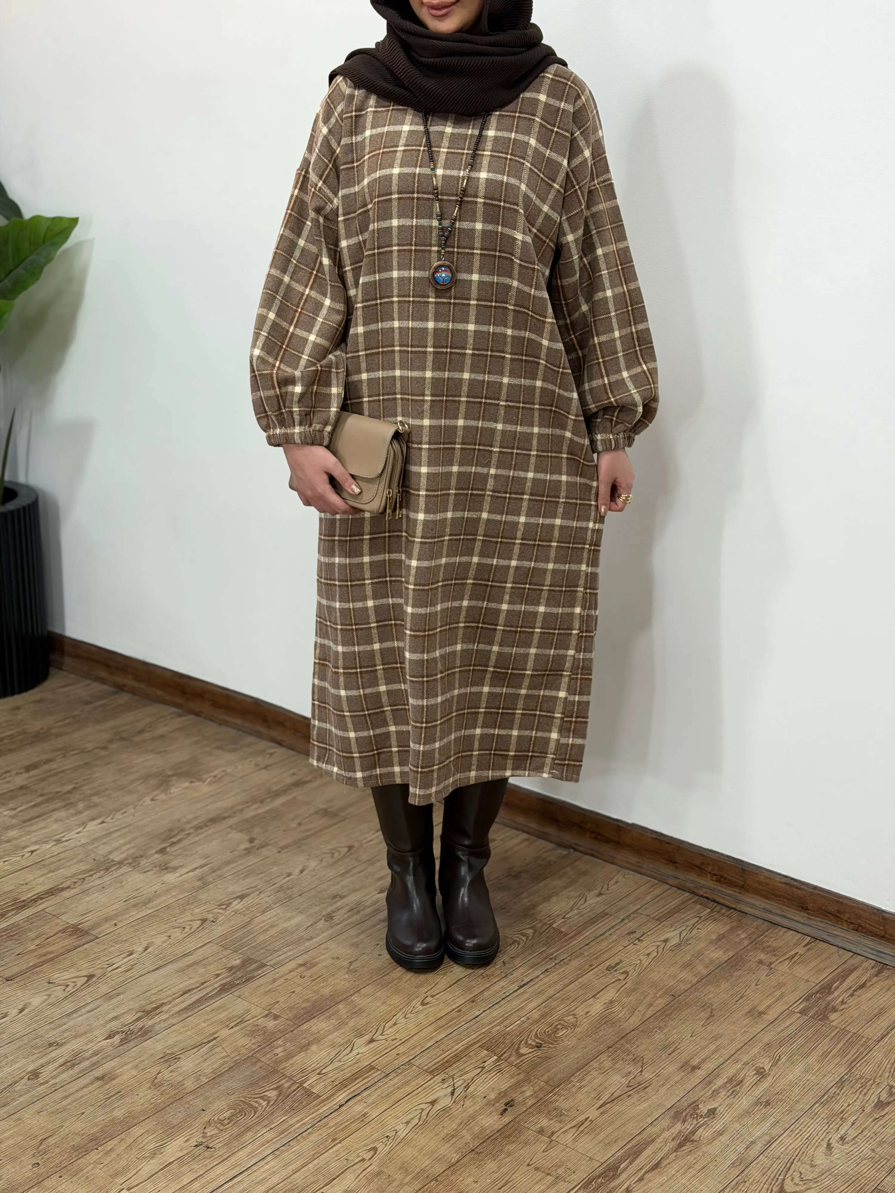 کفتان بلند پشمی آیسو رویا(ایراد دار)